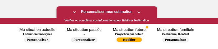 Exemple de possibilité de personnalisation